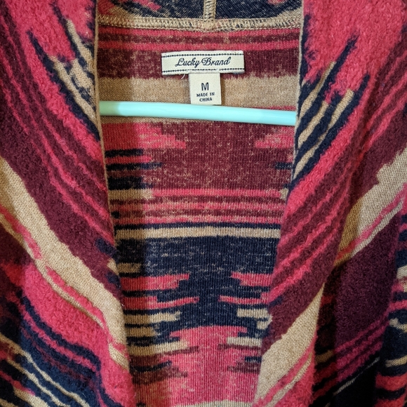Lucky Brand Aztech cardigan - Picture 6 of 7